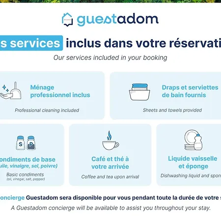Le Noux - Terrasse - Wifi Daire *